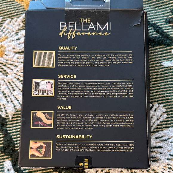 ๐HP๐ Bellami Professional Tape-In Hair Extension โGingerโ 22โ Length Deluxe 50g - Picture 16 of 16